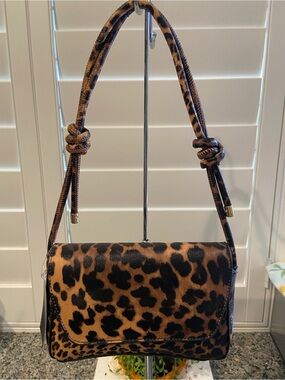 Animal Print Small Carry All Bag/Clutch